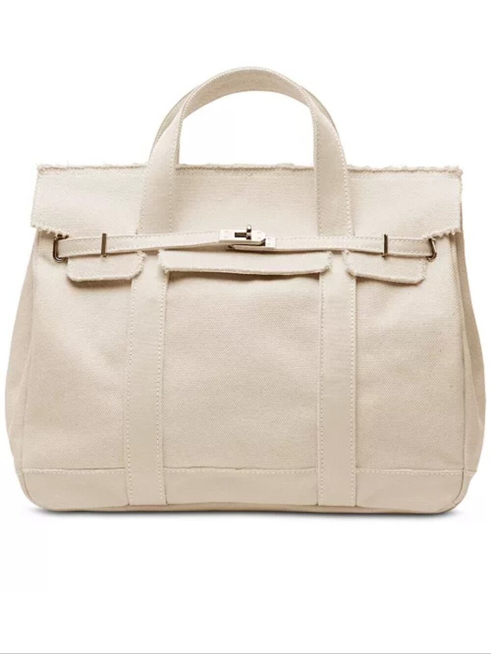 Sunwin VIRAL Boatkin Madaket Large Classic Off White Tote Bag - Picture 3 of 3